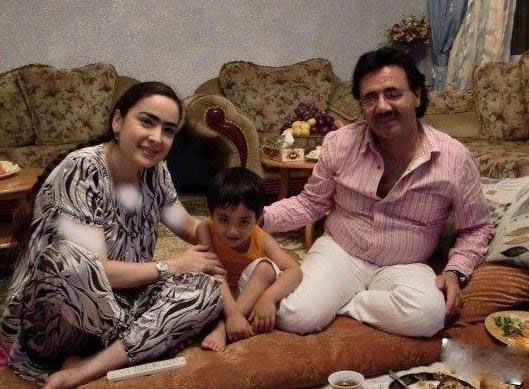 بیوگرافی و عکس های معین خواننده ایرانی و همسرش